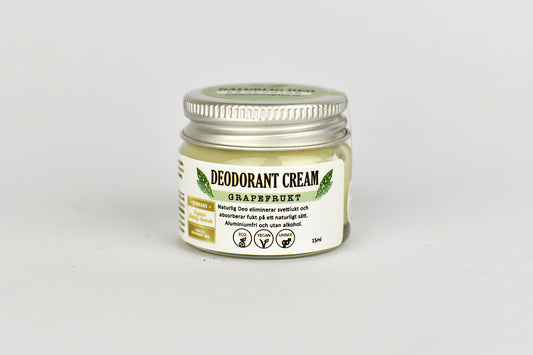Naturlig Deo- Ekologisk deodorant cream Grapefrukt