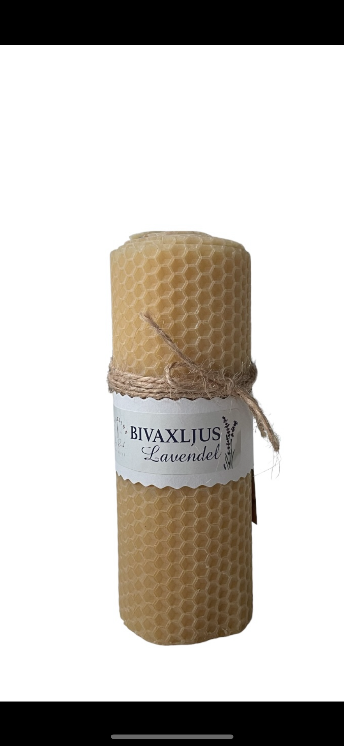 Bivaxljus-Lavendel