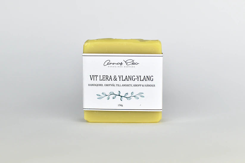Tvål-Vit lera & Ylang-Ylang 150 g