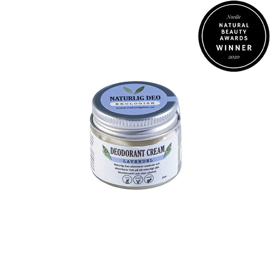 Naturlig Deo- Ekologisk deodorant cream Lavendel
